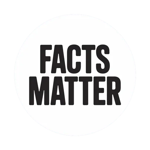 Bold Facts Matter Motivational Sticker