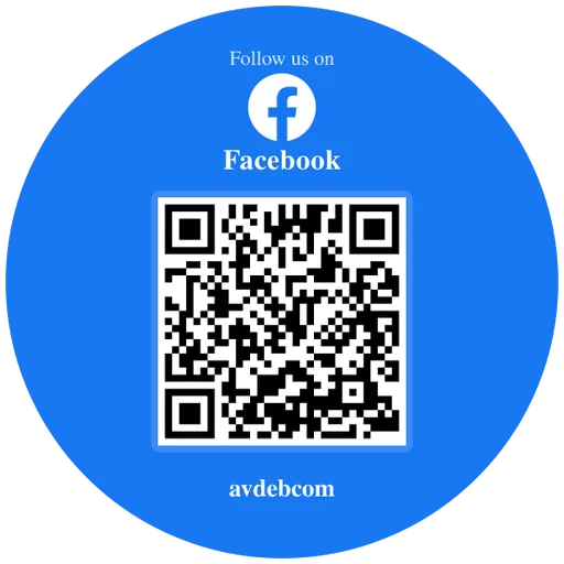 Facebook QR Code Stickers