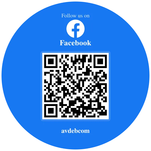 Facebook QR Code Stickers